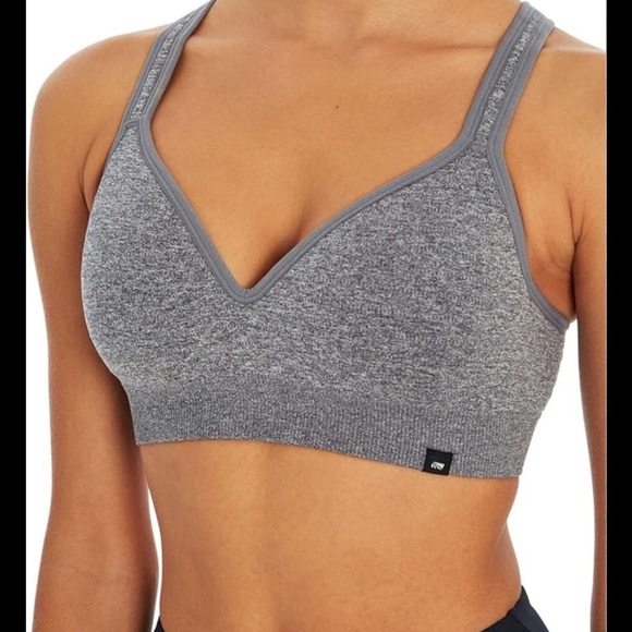 Marika Women's Johanna Molded Cup Seamless Sports Bra size large charcoal - Picture 1 of 9